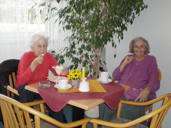 Das Cafe der Seniorenresidenz Großziethen